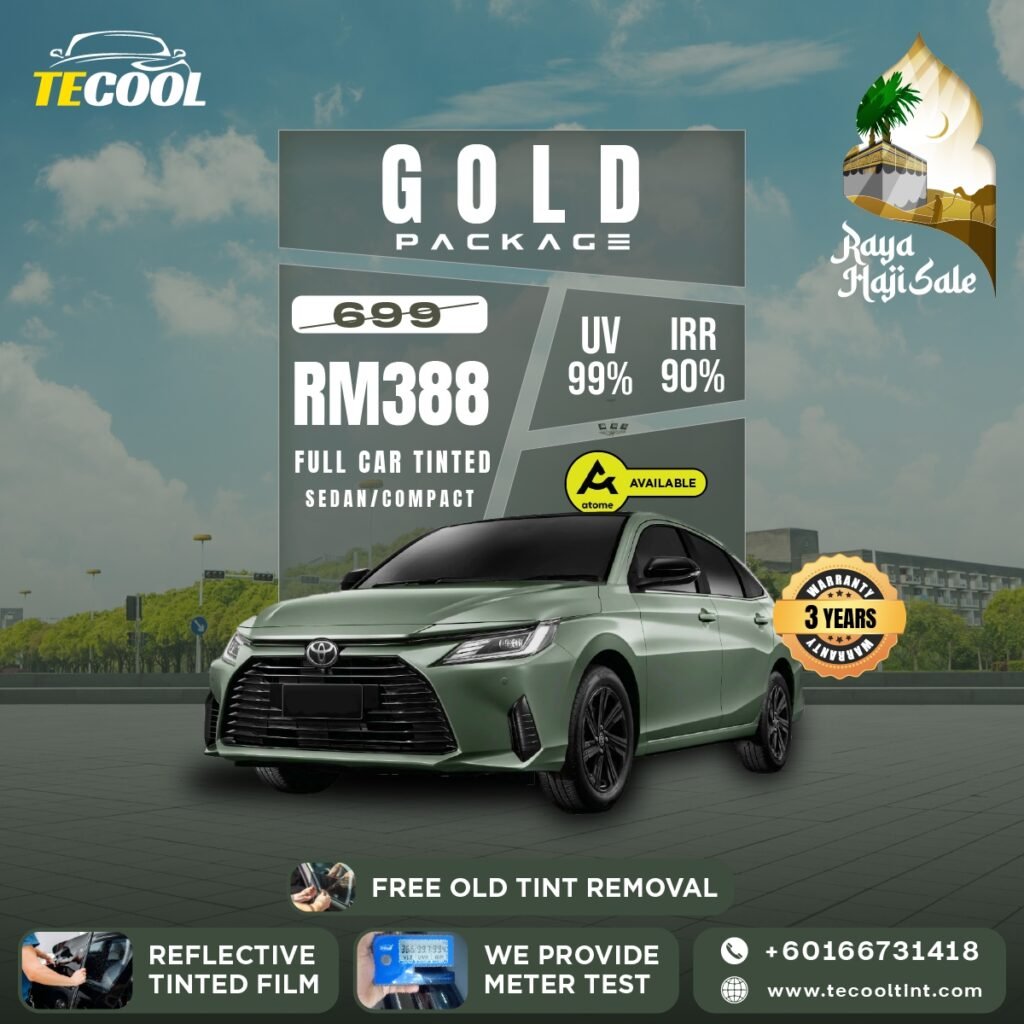 Colour Tinted - Reflective Tinted Film