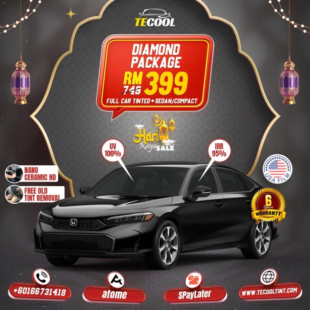 Nano Ceramic HD - kedai tinted batu caves