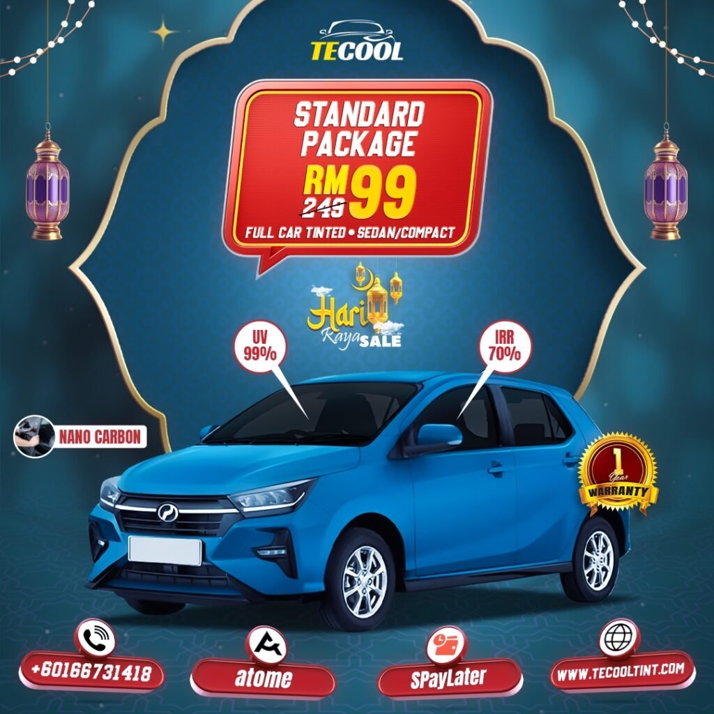 Full Car Tinted Only at RM99