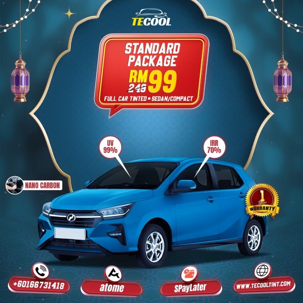 Full Car Tinted Only at RM99